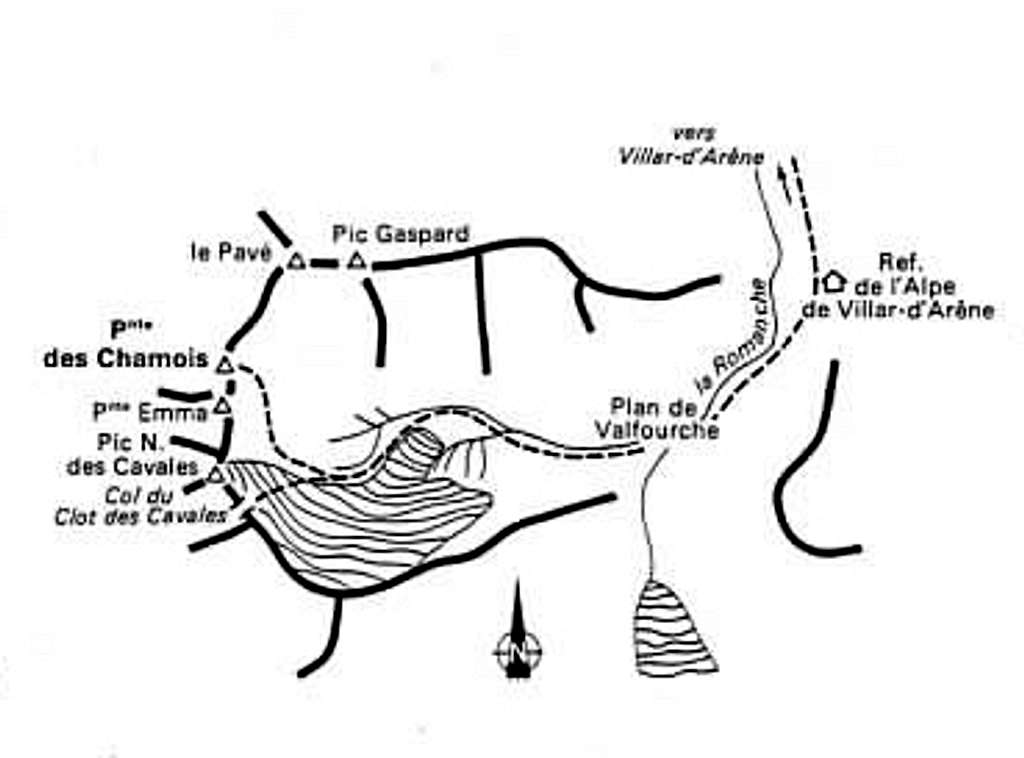 Pointe desChamois route
