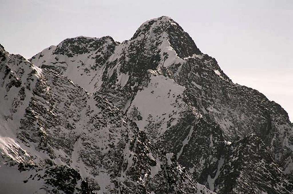 Ladovy Peak from Hlupy Peak...