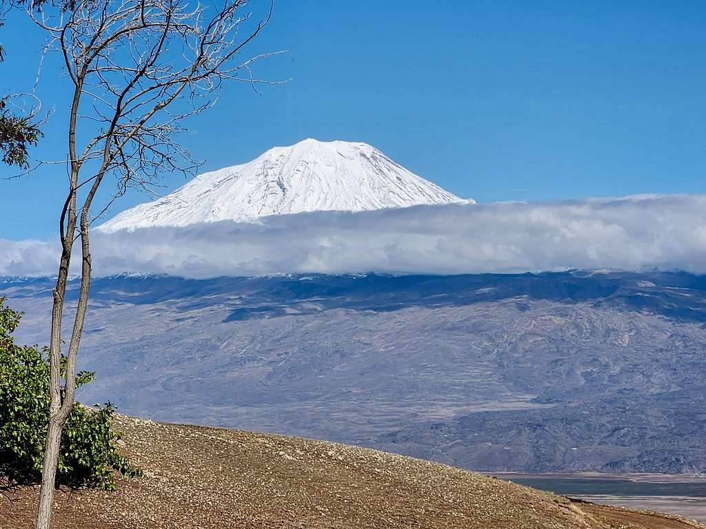 Mount Ararat as seen from Durupinar