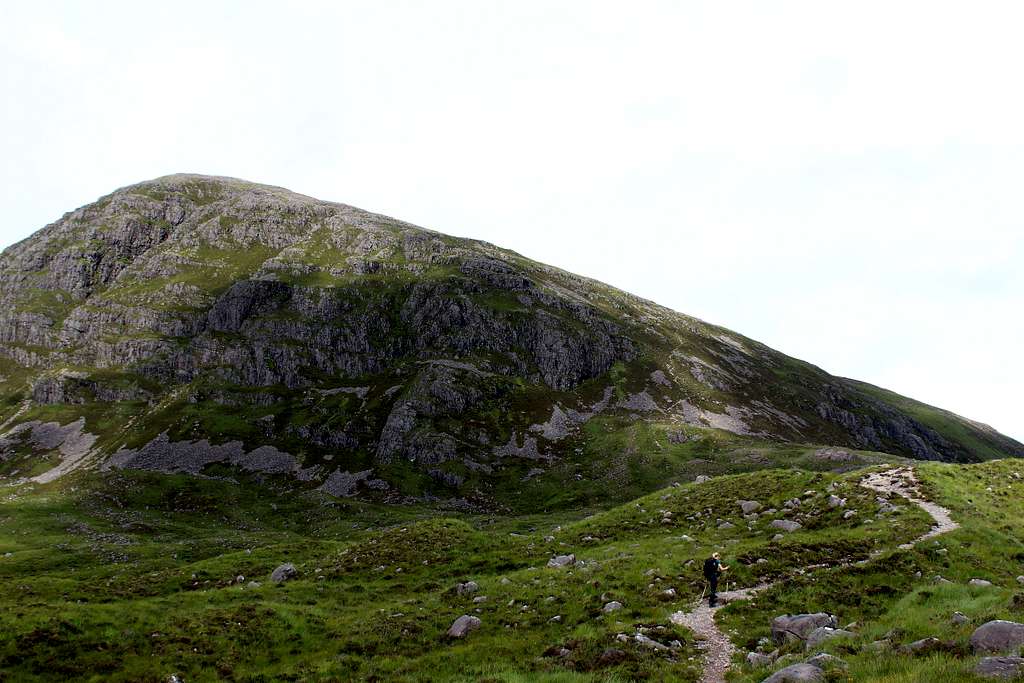Beinn Liath Mhor, East top, Glen Carron, Scotland.