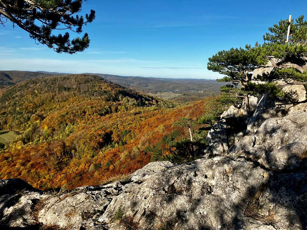 The top of Teufelsbadstubenwand