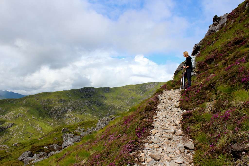 Carn Ghluasaid (957m), Strath Cluanie, Scotland