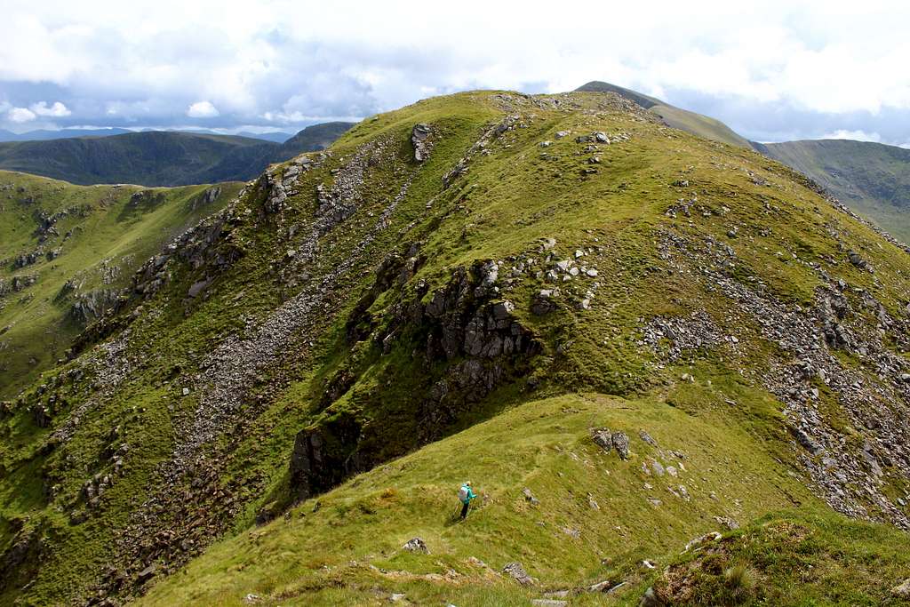 Sail Chaorainn (1002m), Strath Cluanie, Scotland