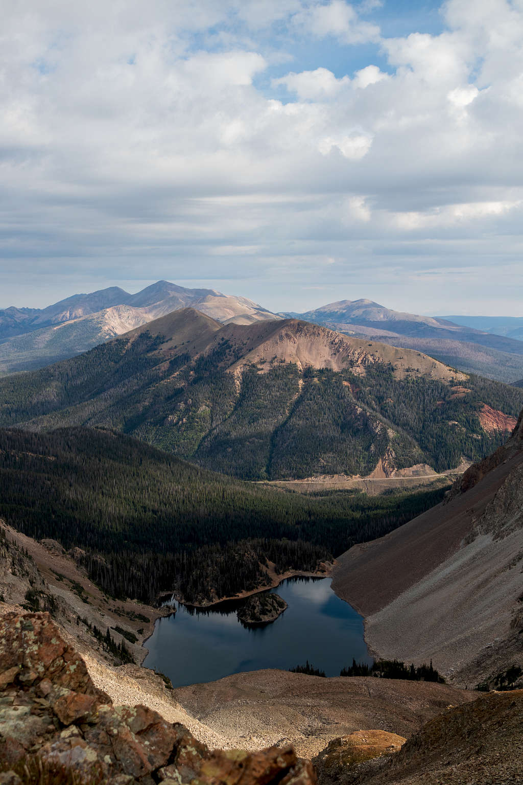 Cameron Pass and Lake Agnes