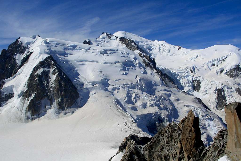 Mont Blanc du Tacul, Mont Maudit and Mont Blanc