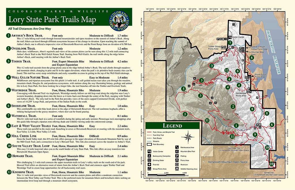 Trails map.