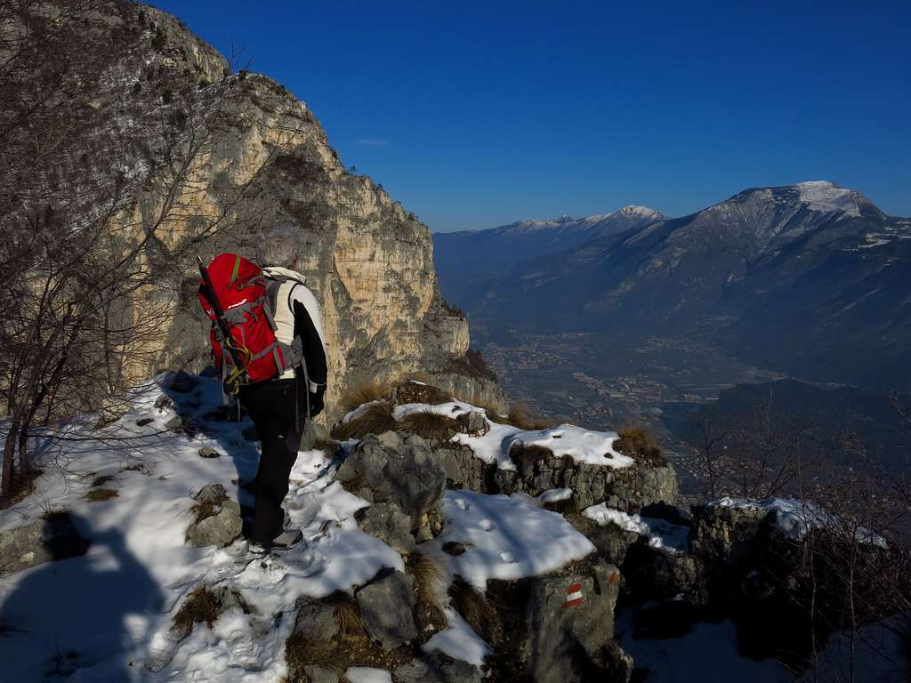 Monte Stivo seen from the summit of Cima Rocca