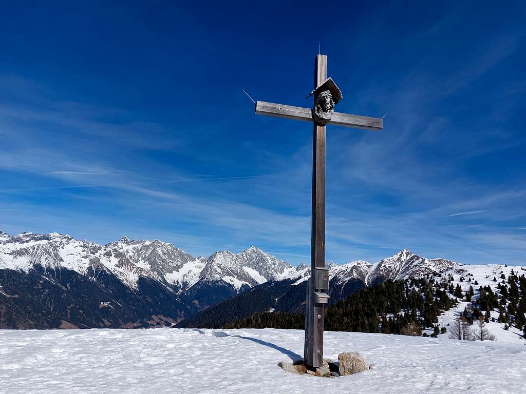 Lutterkopf summit cross