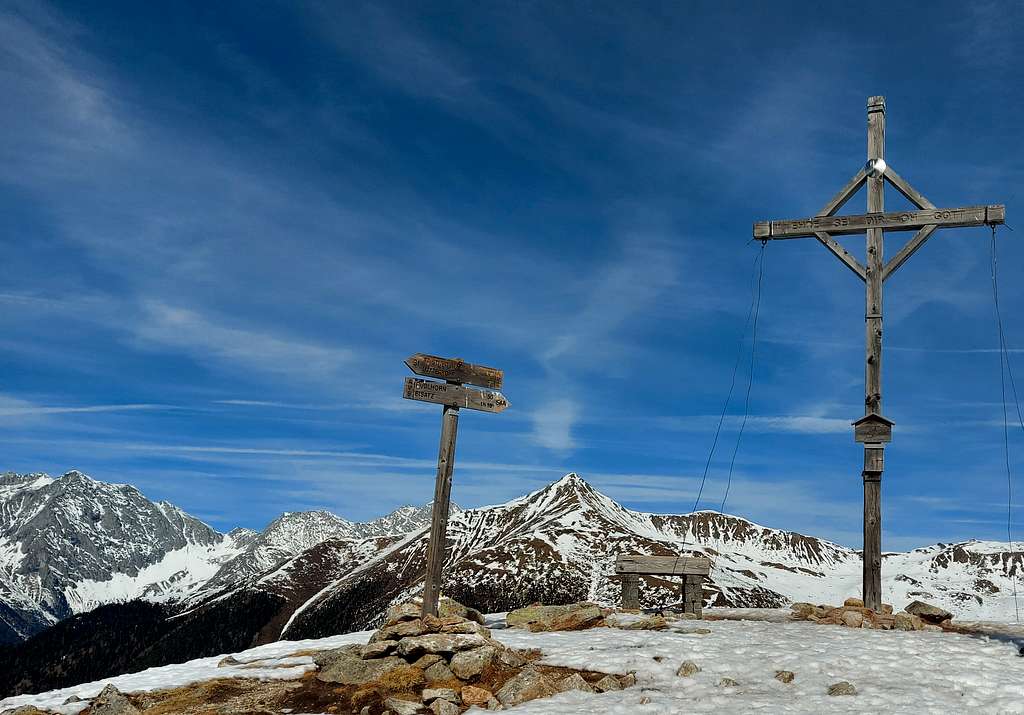 Durakopf summit cross