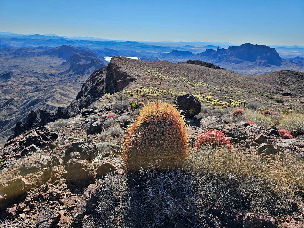 Monument Peak and Copper Basin Reservoir