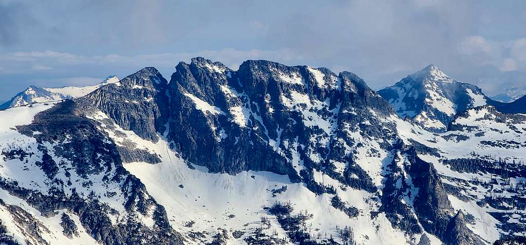 Whites Mtn The Shard & West Como Peak