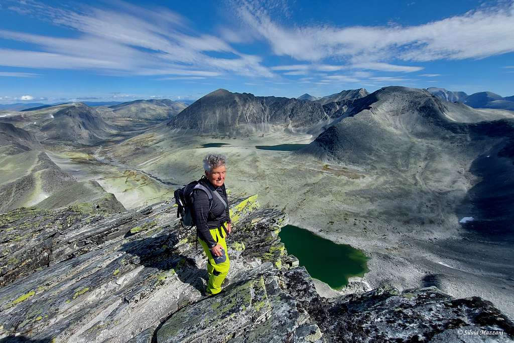Summit of Bråkdalsbelgen