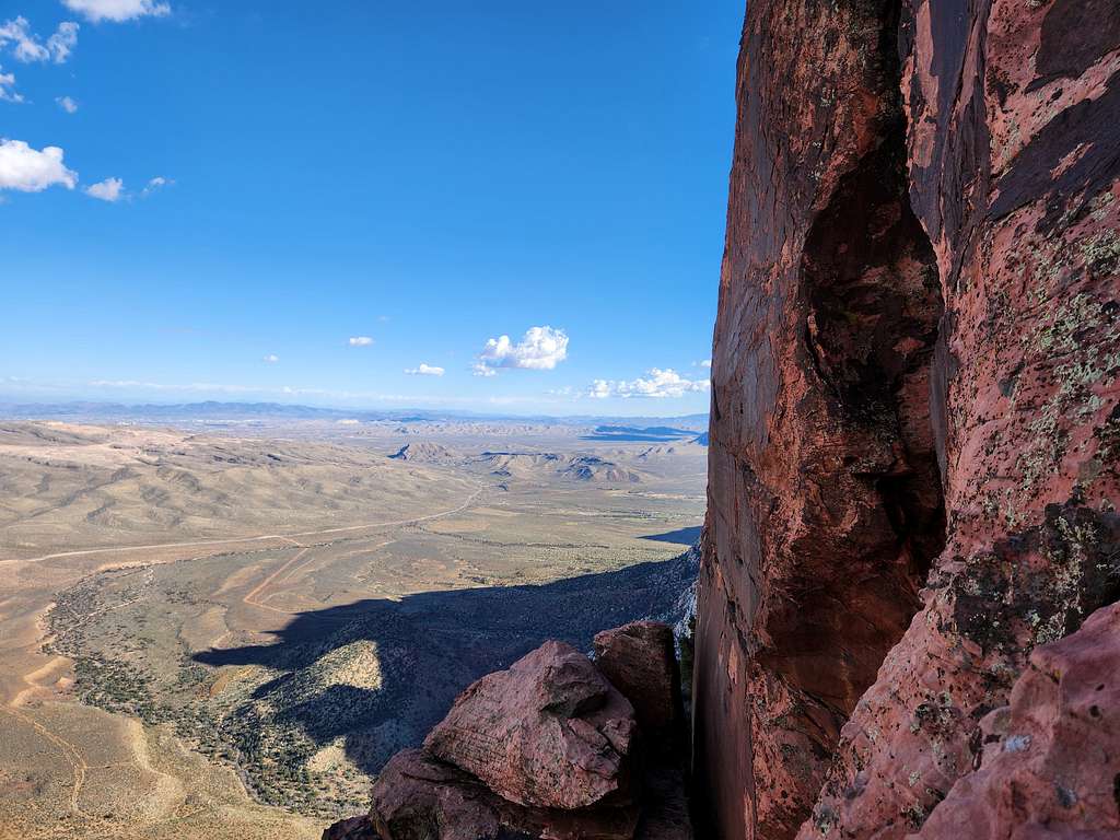 View from atop the Route