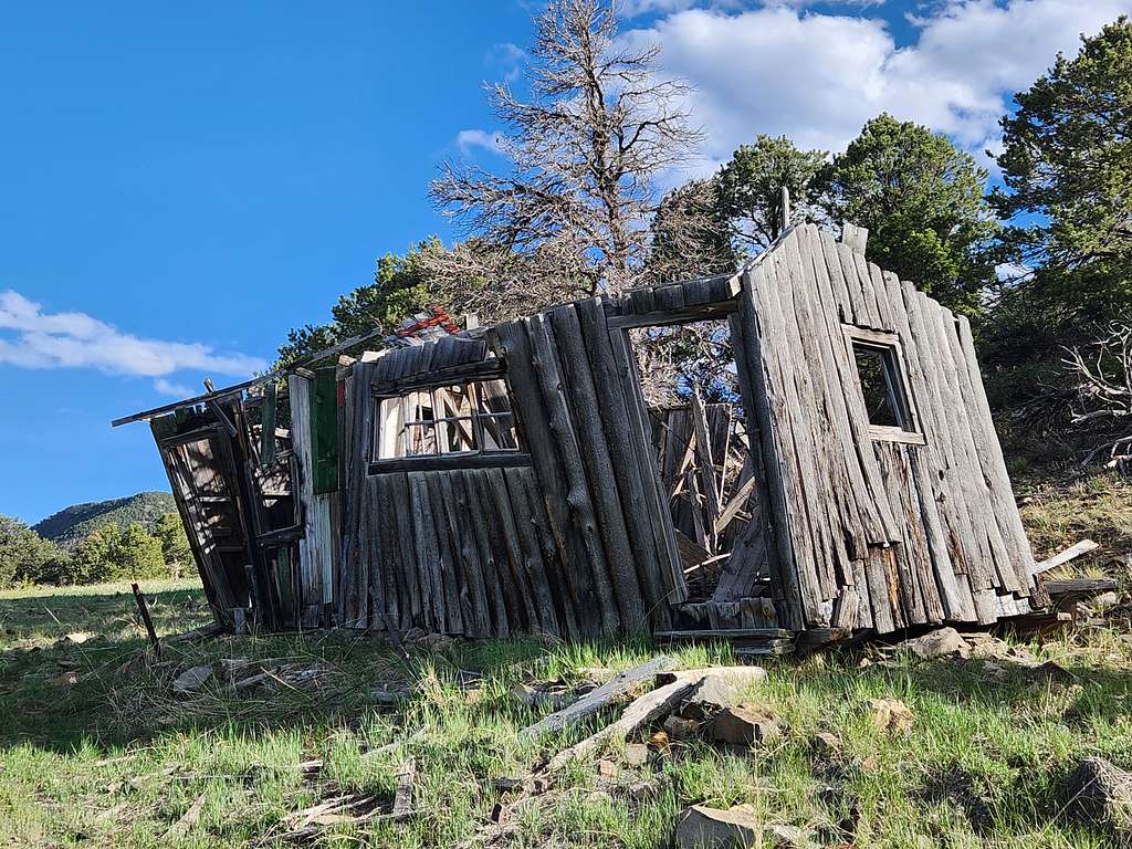 Old Mining Cabin in the Aguilar SWA.