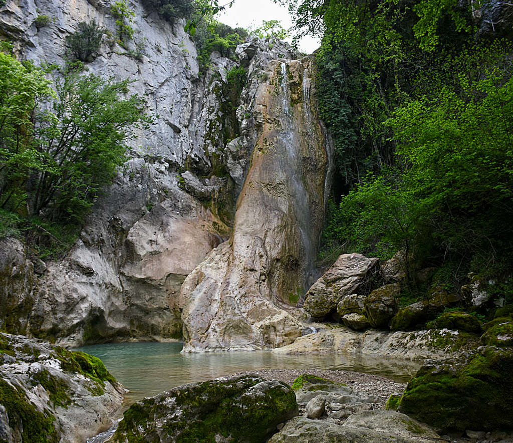 Vela pec waterfall