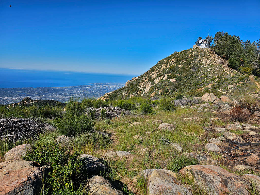 Summit of La Cumbre Peak