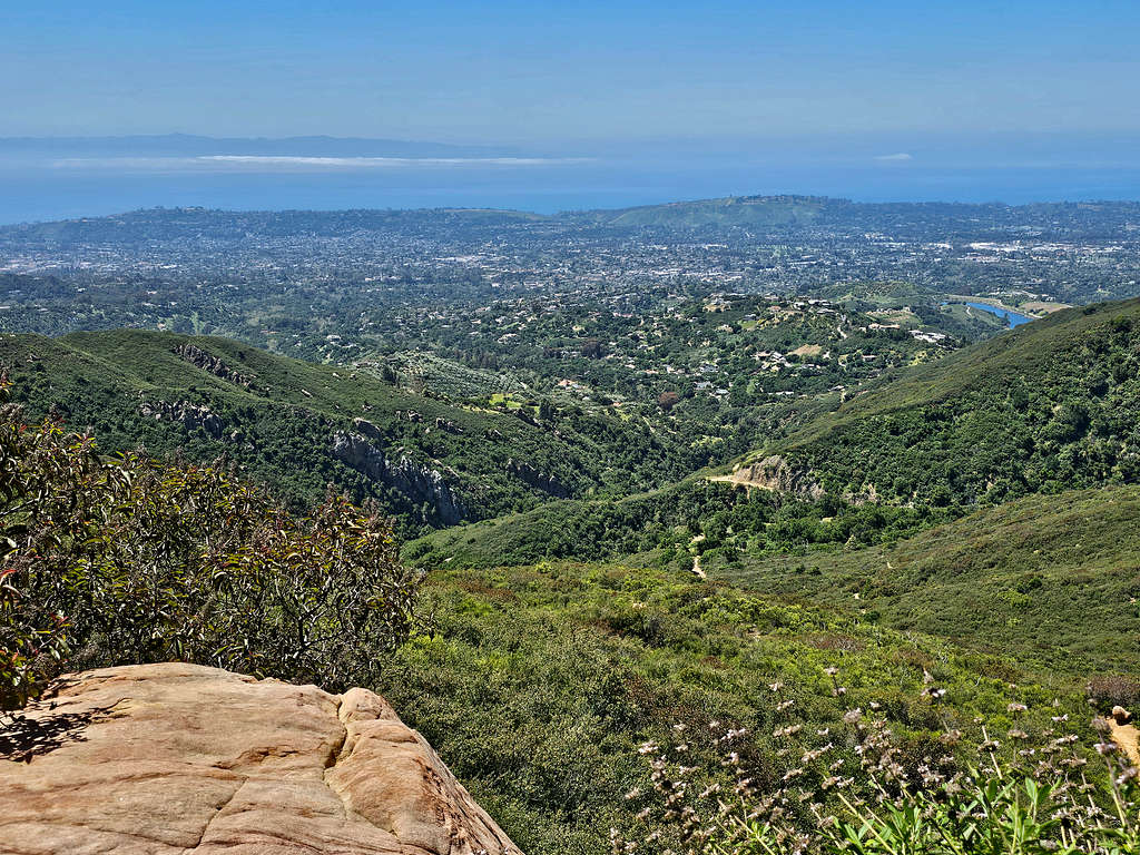 Santa Barbara and the Pacific Ocean