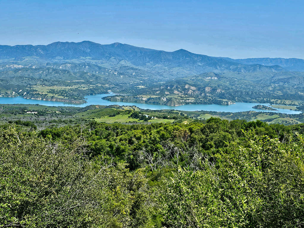 Lake Cachuma and San Rafael Mountain