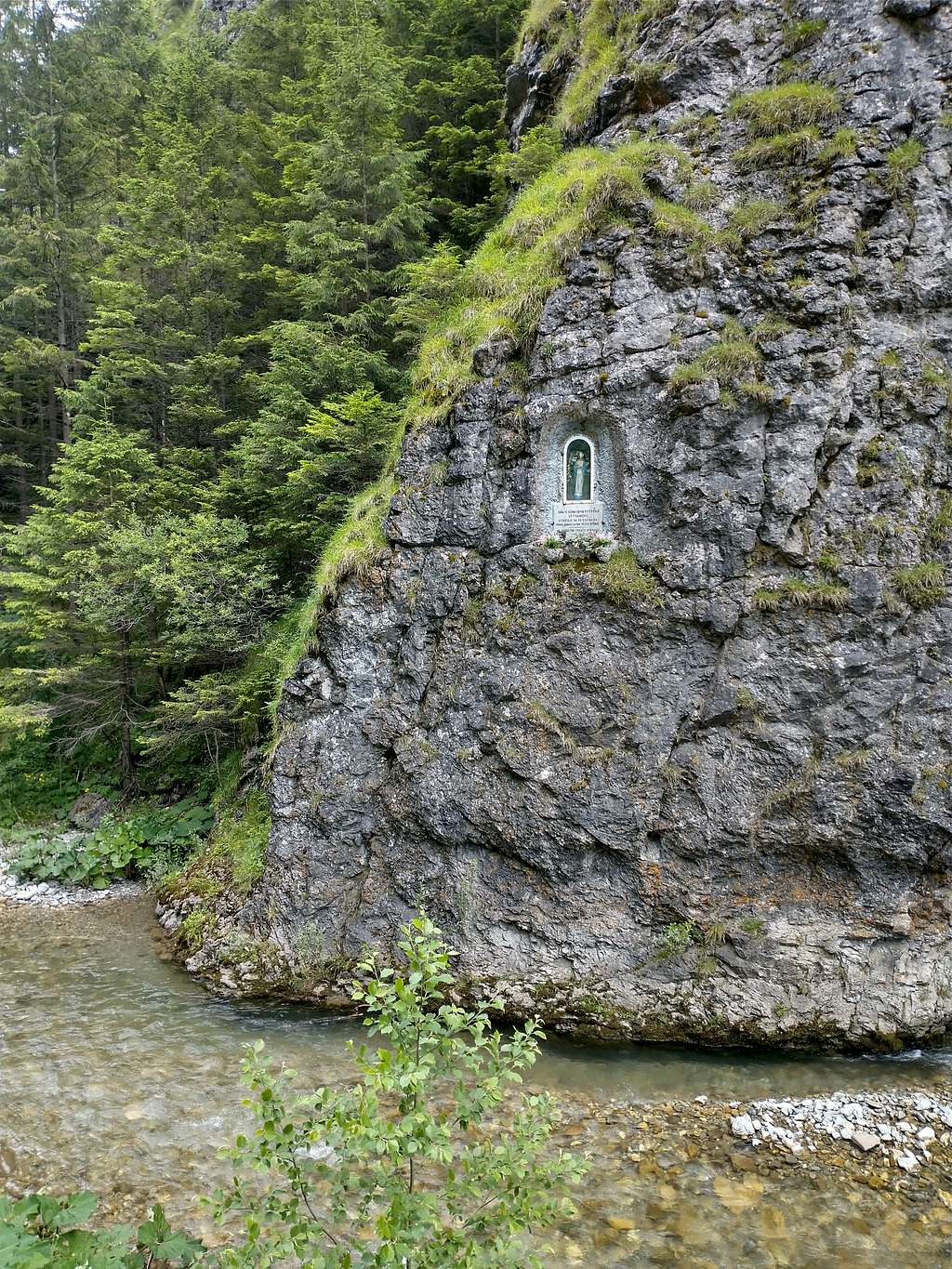 High-water mark in Tiesňavy