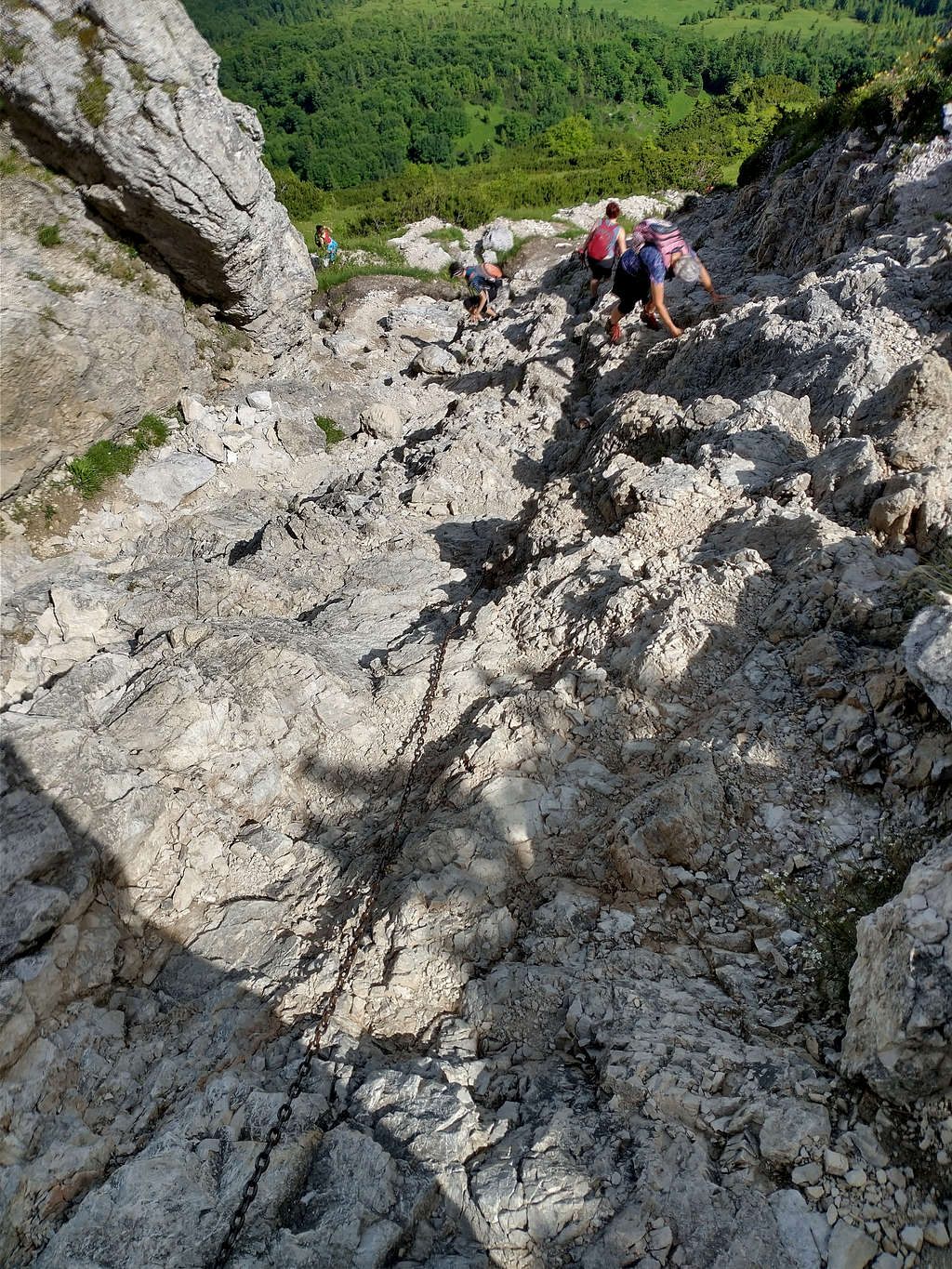 Veľký Rozsutec scrambling