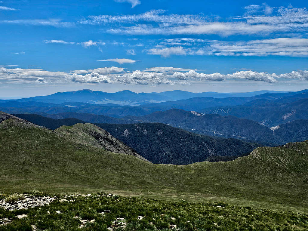 Baldy and Touch-Me-Not Mountains