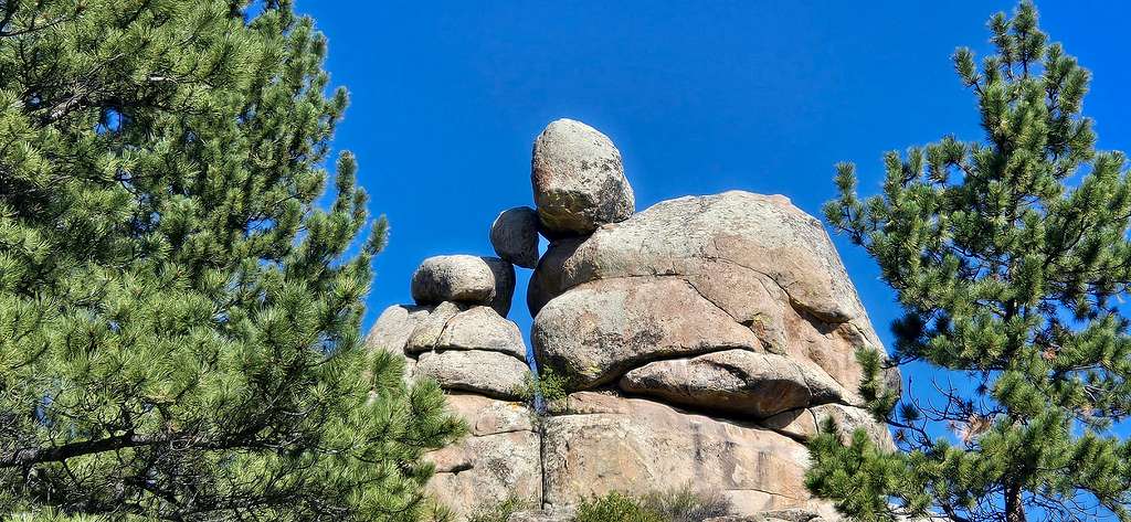 Along the trail to Mount Margaret.