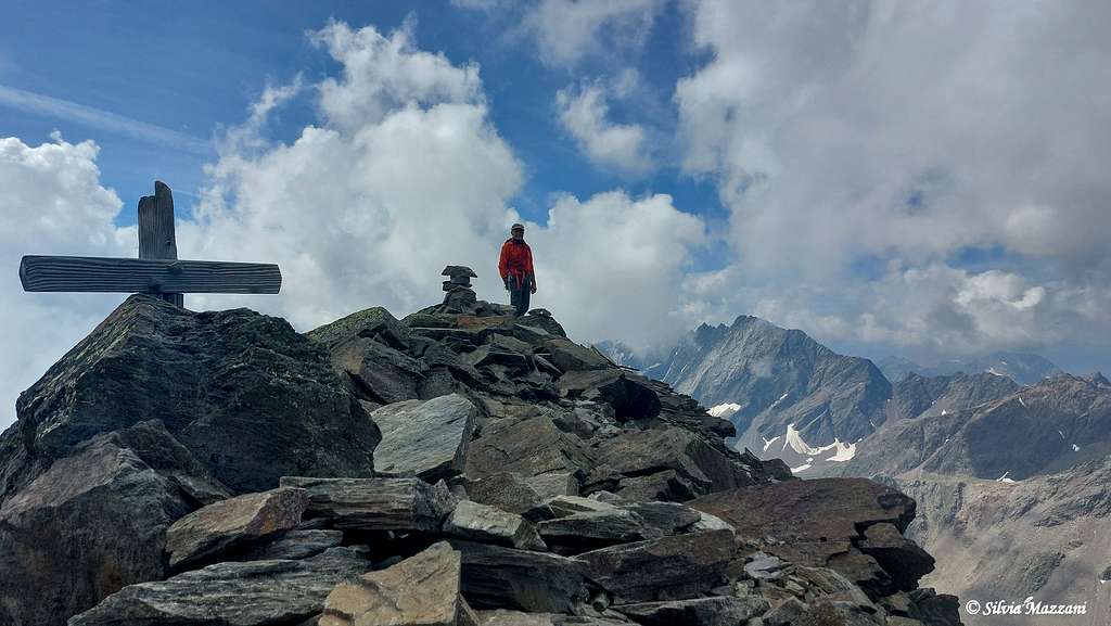 Summit of Monte  Gavia