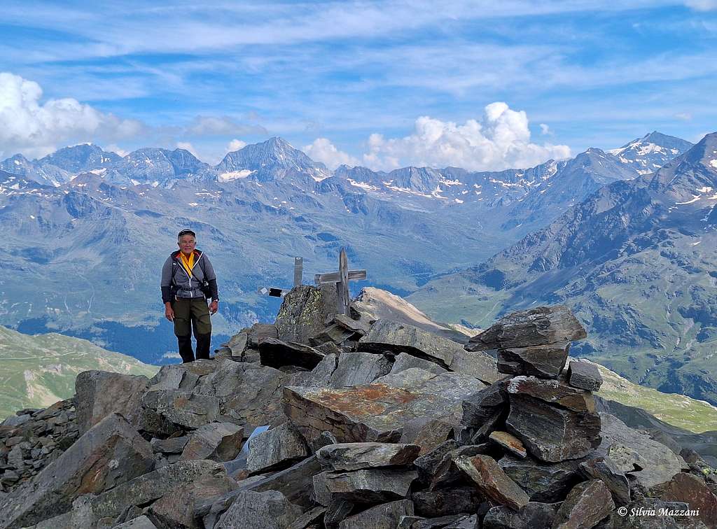 Summit of Monte Gavia