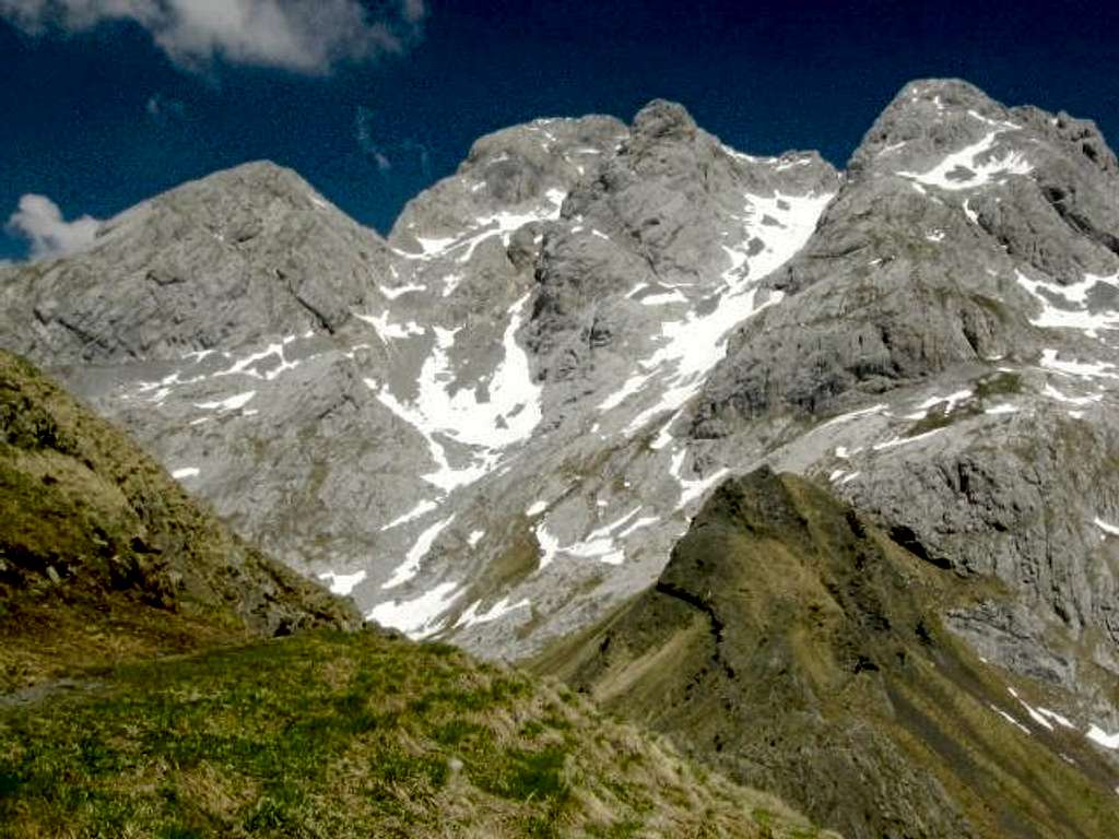 Monte Coglians from 143 path