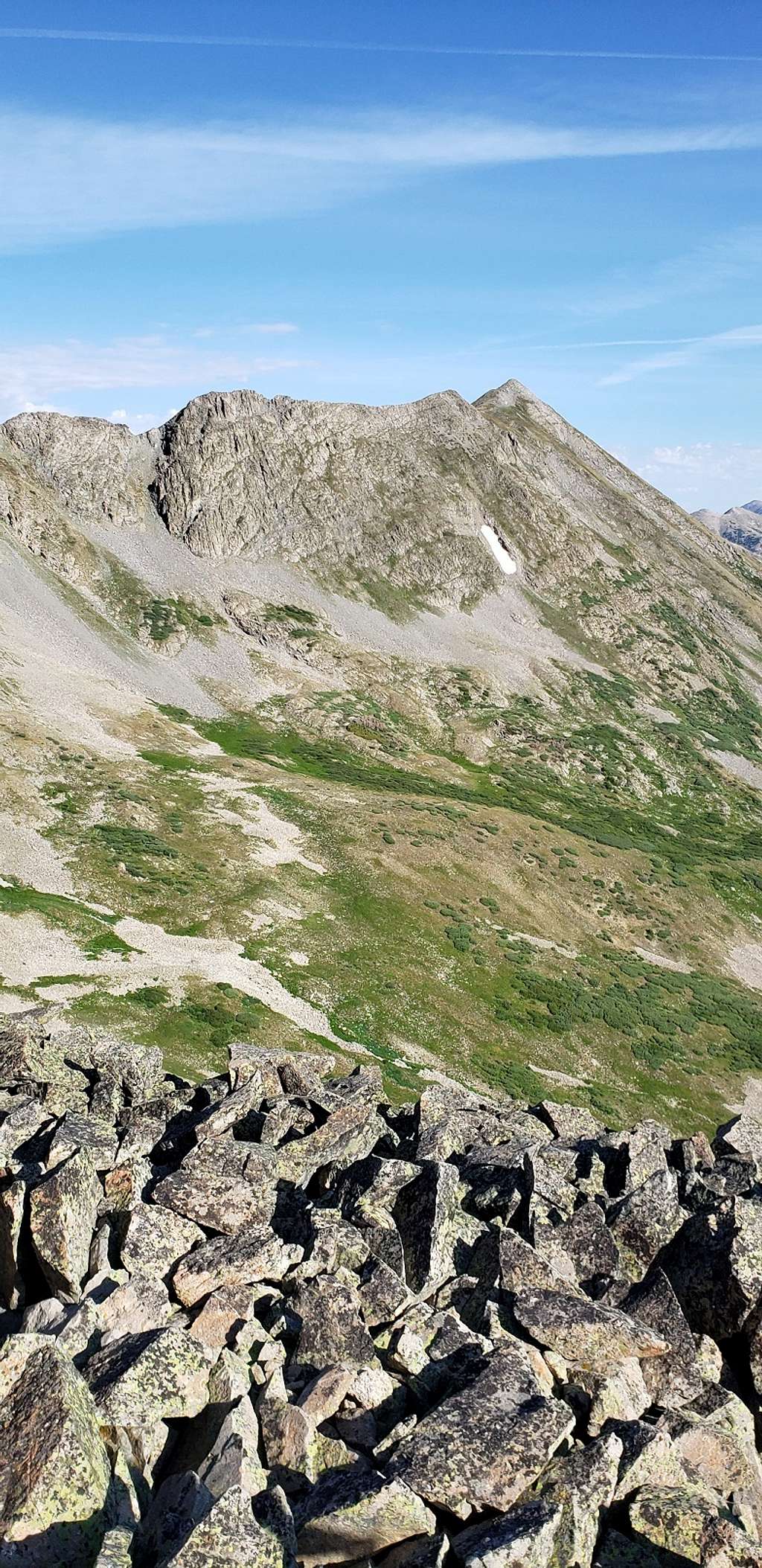 Hancock Peak from summit.