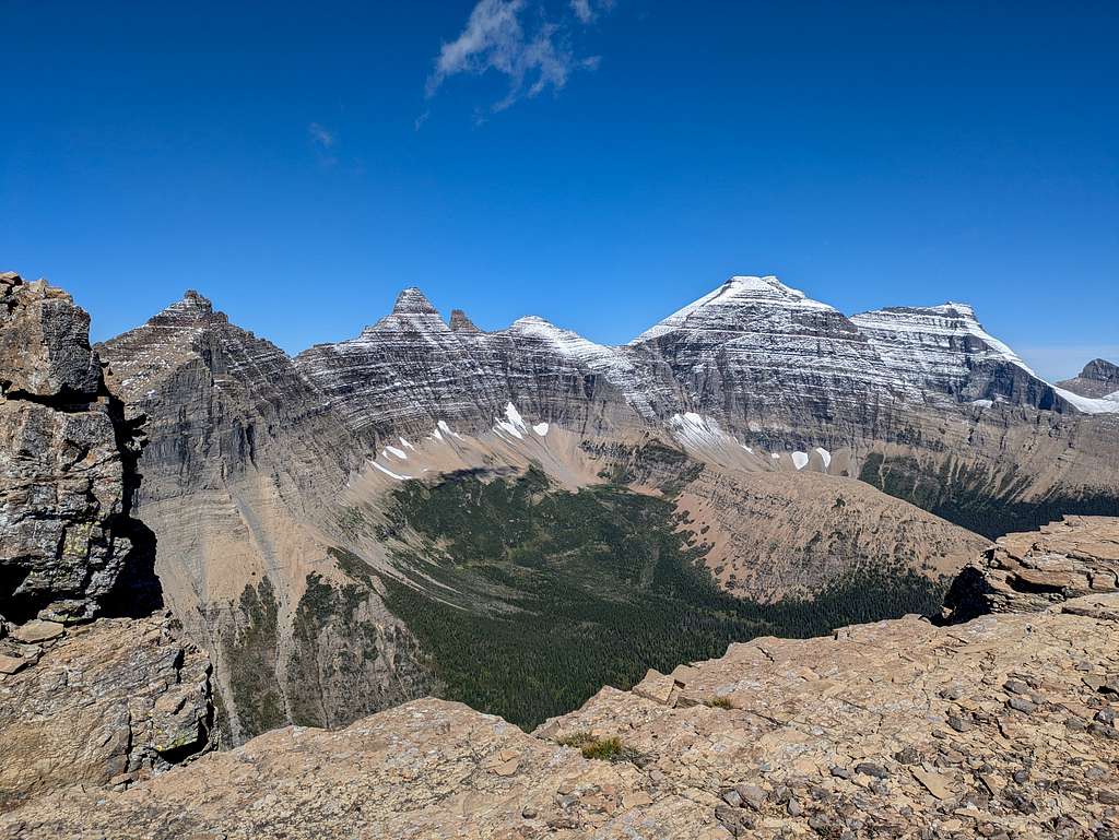 Mt Cleveland & the Stoney Indians