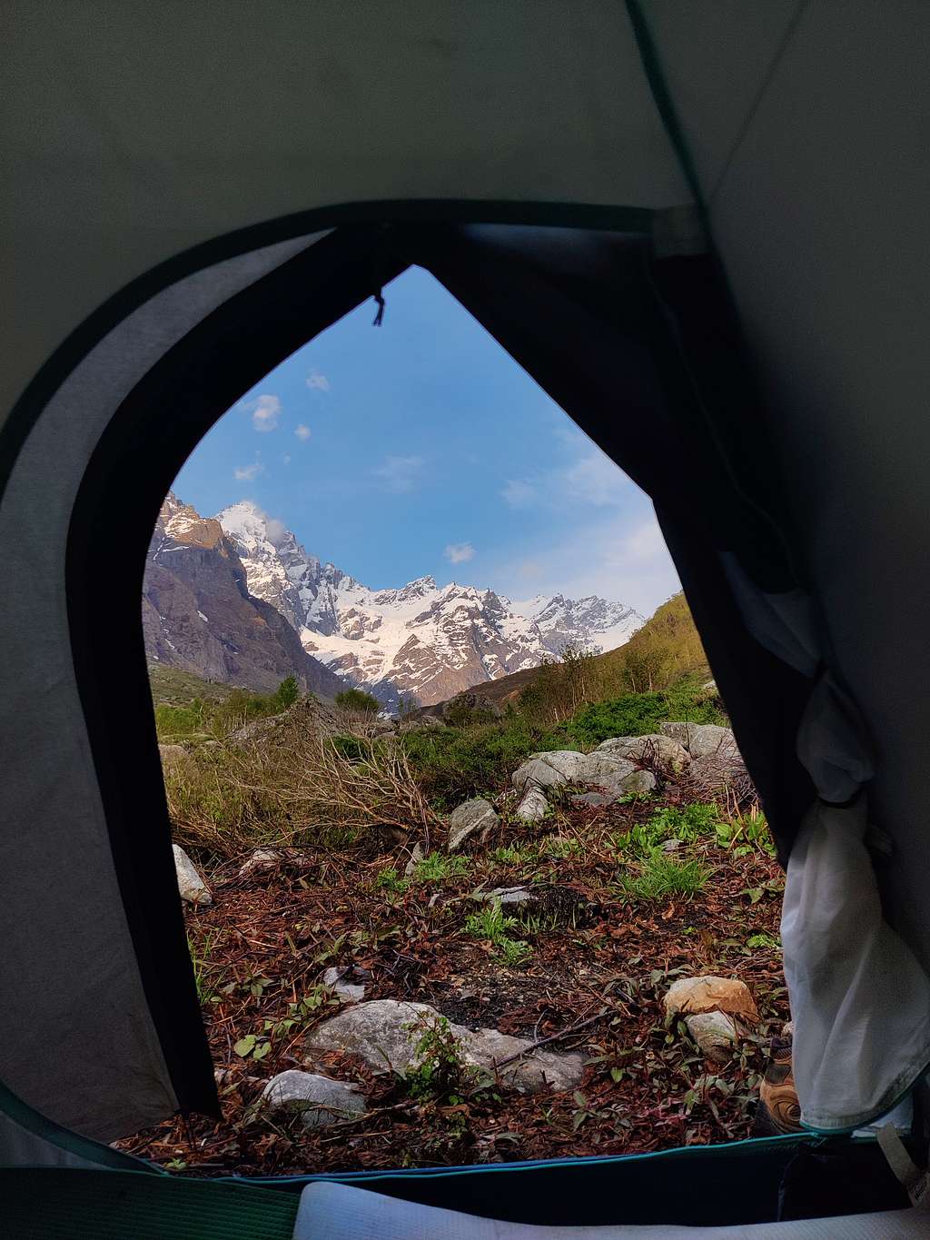 Tent with a view