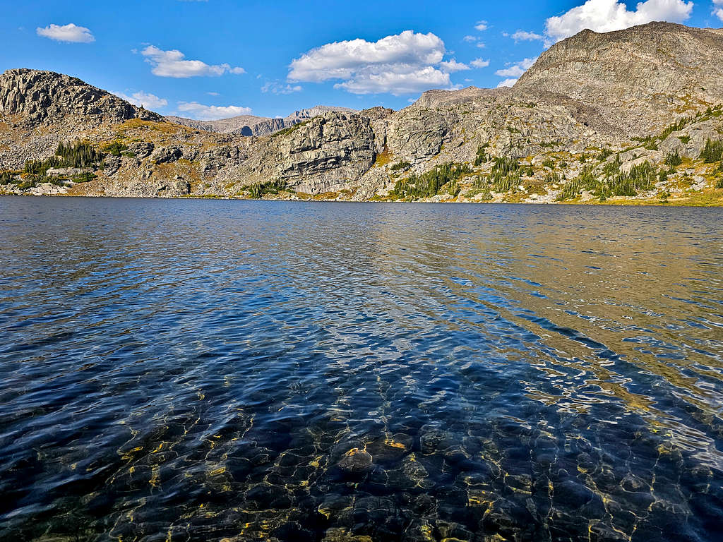 Cloud Peak and Mistymoon Lake