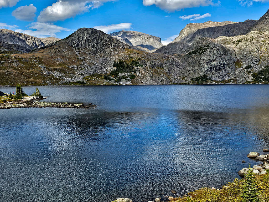 Cloud Peak from Mistymoon Lake