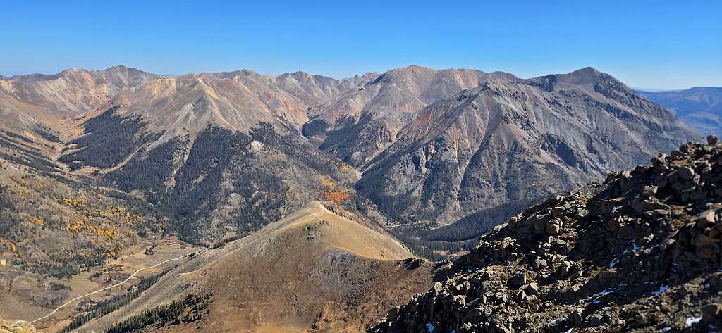 Views from Handies Peak.