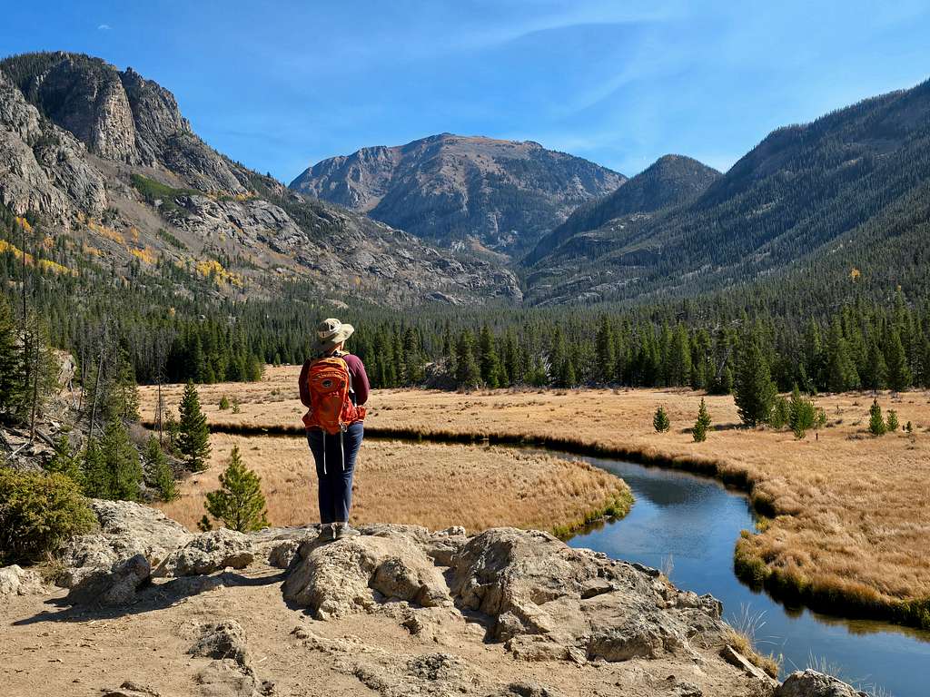 Mount Craig from the East Inlet Trail