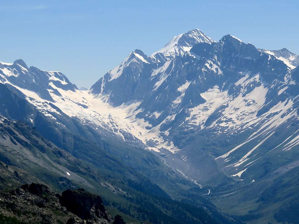 Dying Langgletscher at the ond of Lötschental