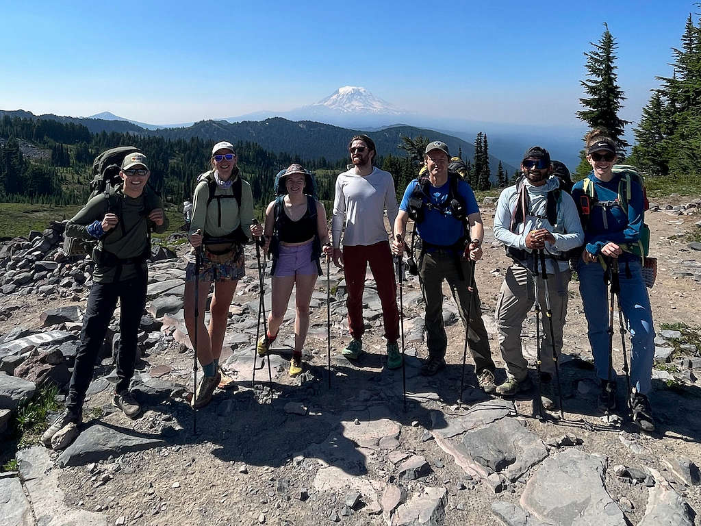 Mount Adams at juncture of Snowgrass trail and PCT