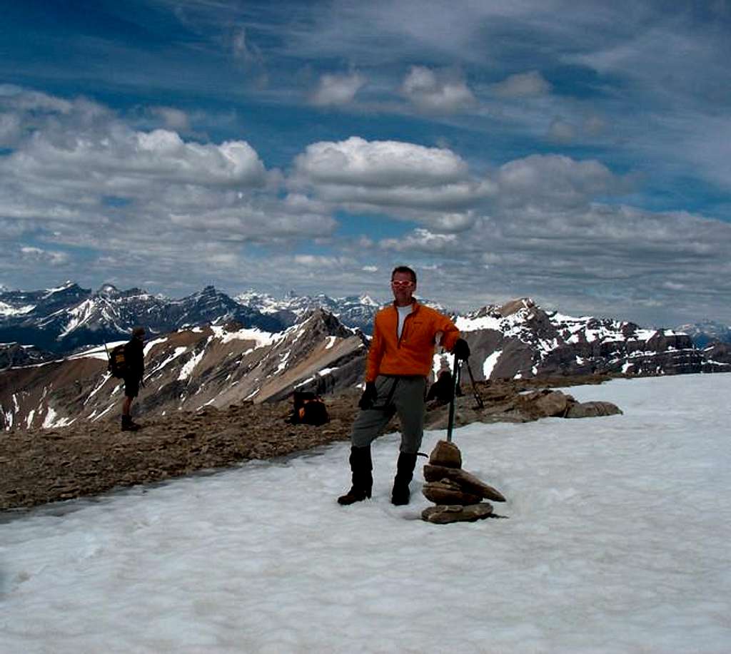 Summit Photo on Mt. Bourgeau,...
