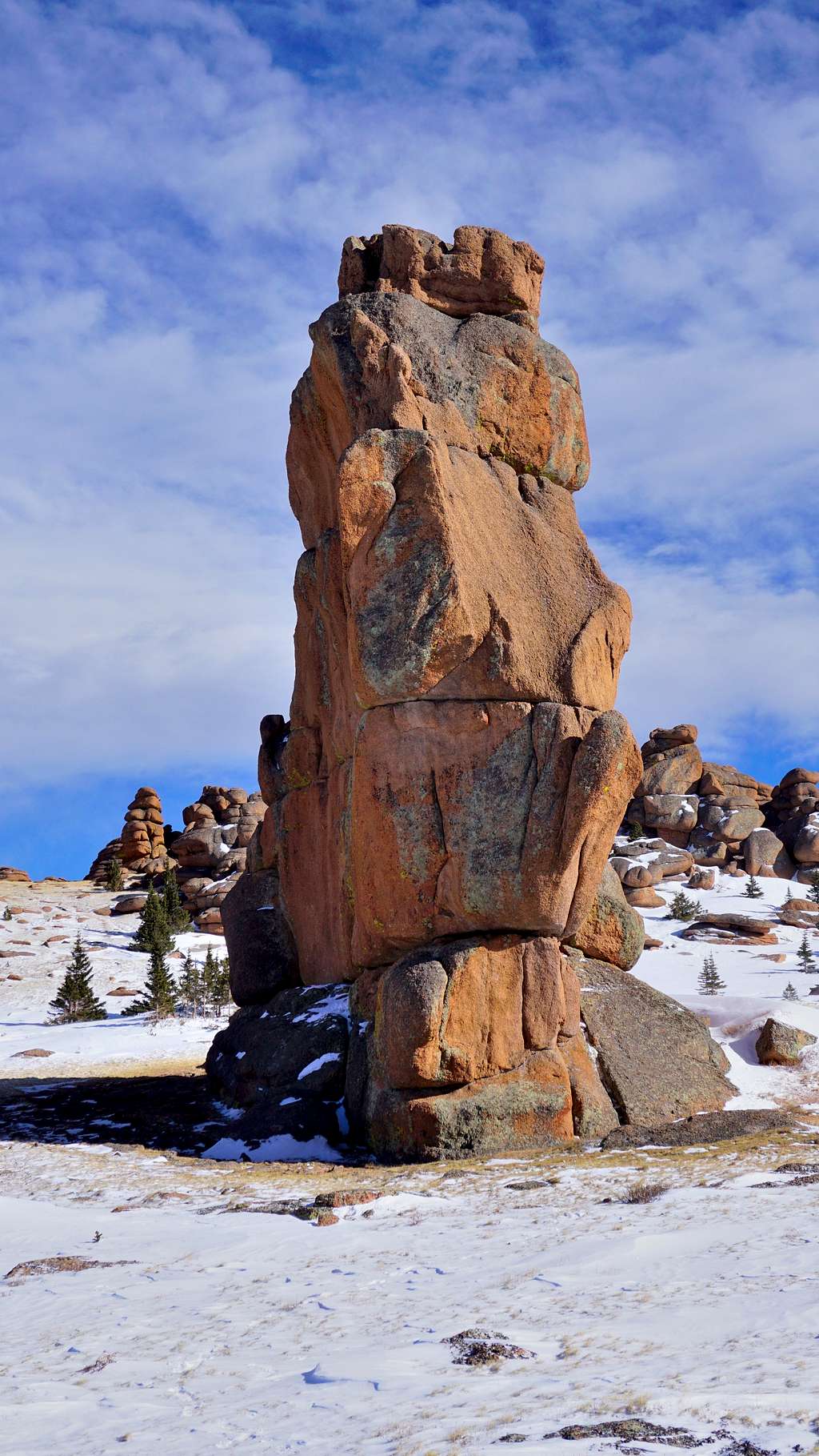 Signature rock while hiking Bison Peak. : Photos, Diagrams & Topos ...