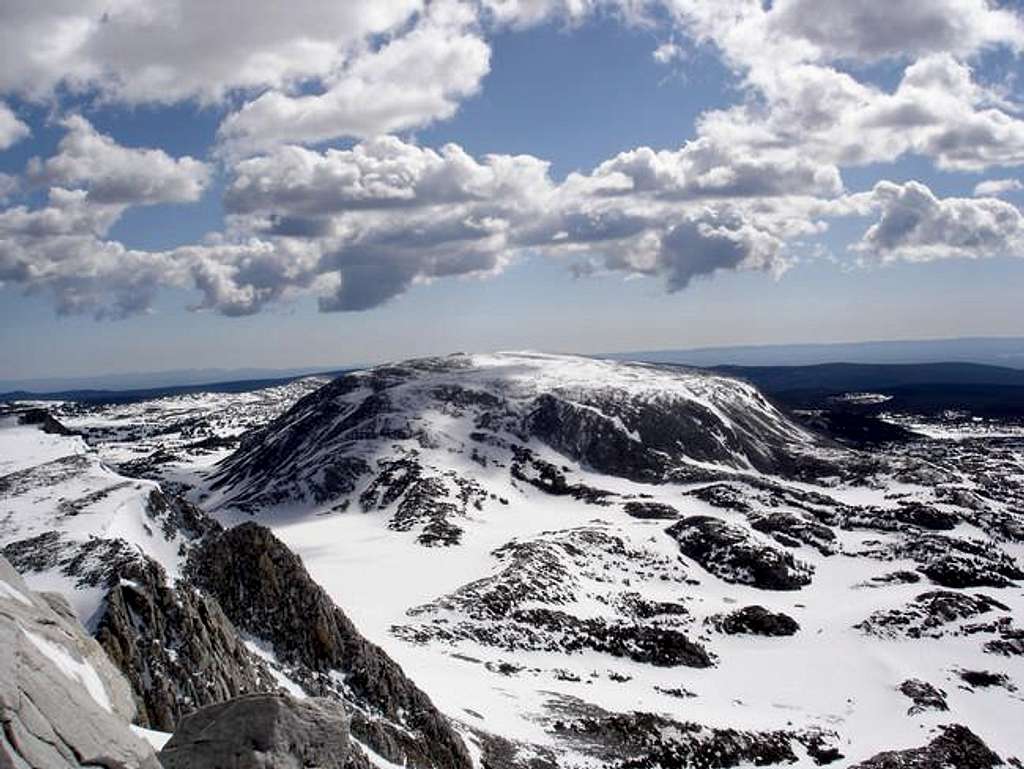 Here's a photo of Browns Peak...