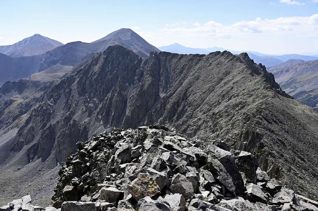 Connecting Ridges Connecting ridge to UN 13150 : Photos, Diagrams & Topos : SummitPost