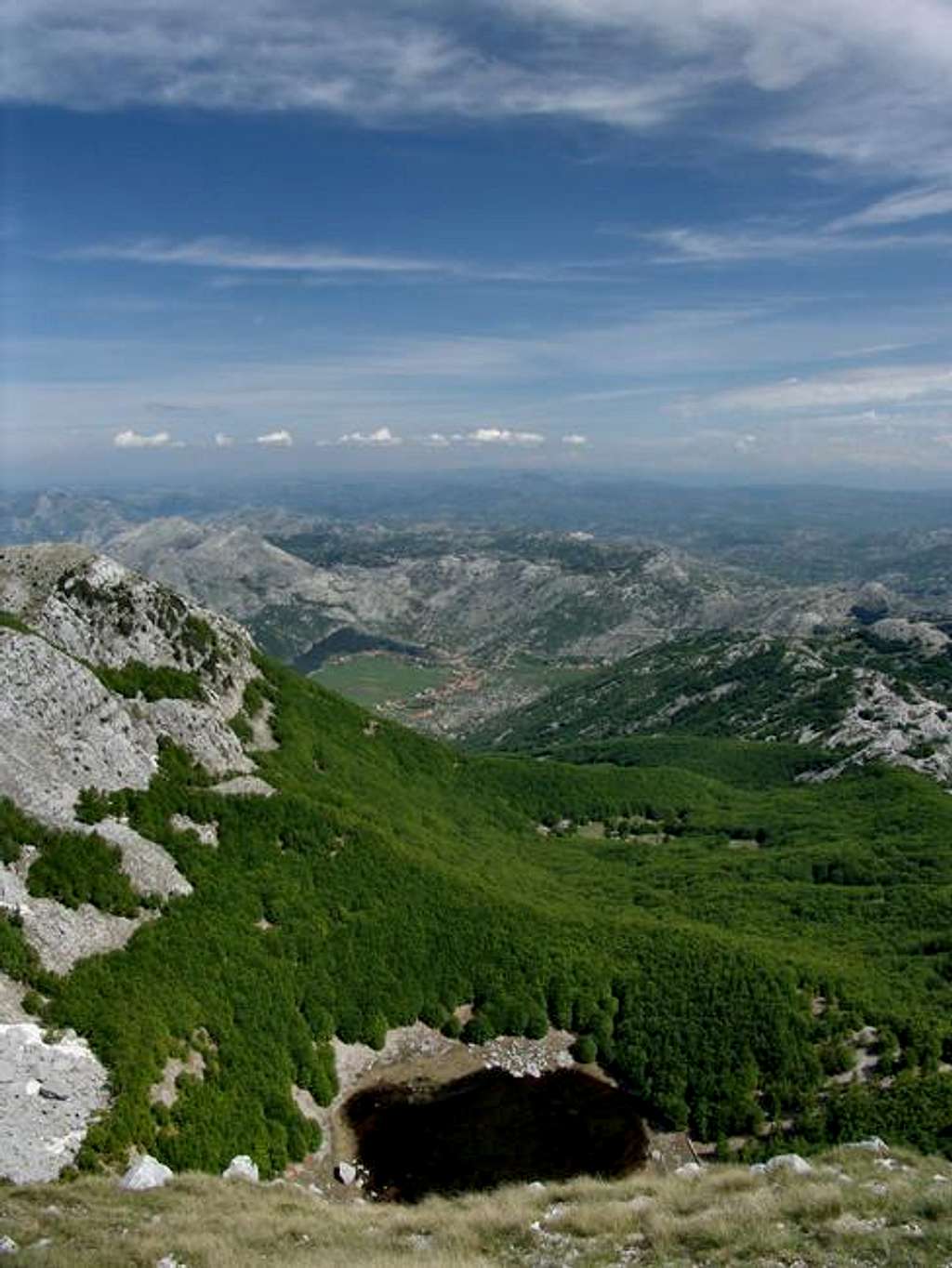 View from Jezerski vrh...