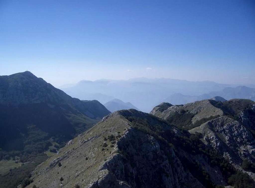 View from Jezerski vrh...