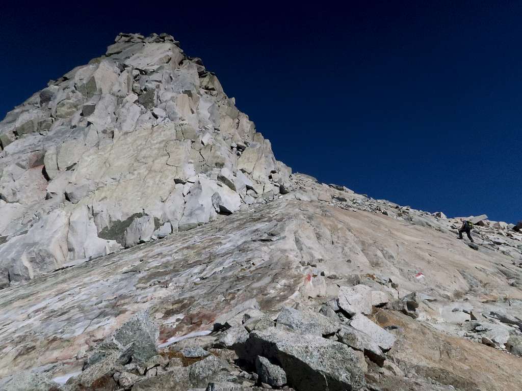 Slabs below Cima Plem’s summit : Photos, Diagrams & Topos : SummitPost