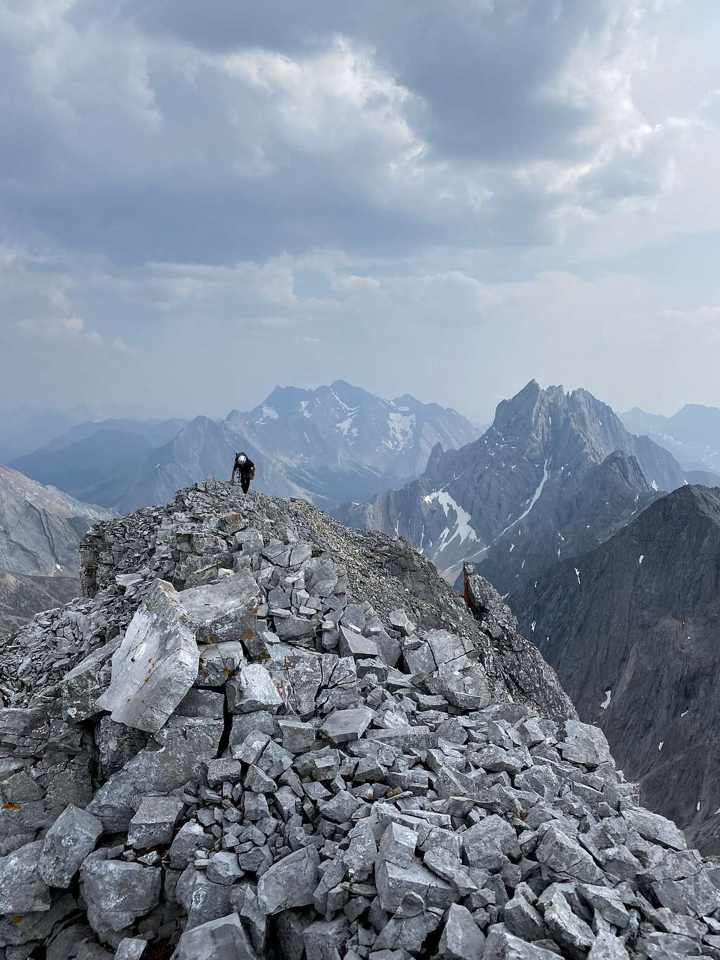 High Ridge Summit Ridge Gaining summit ridge : Photos, Diagrams & Topos : SummitPost