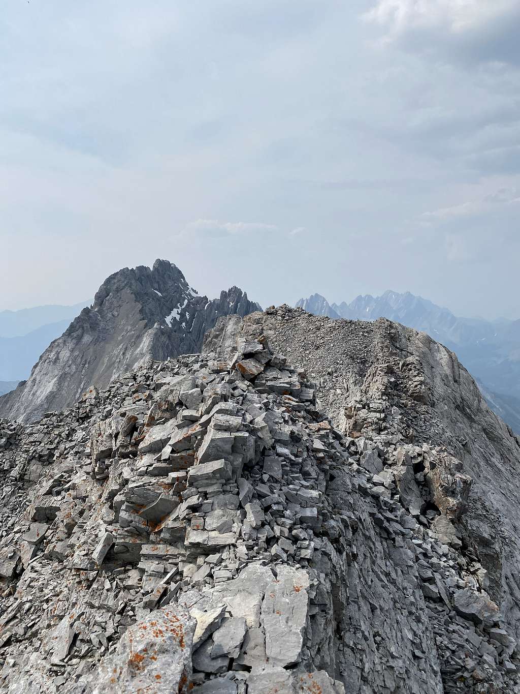 High Ridge Summit Ridge View north along summit ridge : Photos, Diagrams & Topos : SummitPost