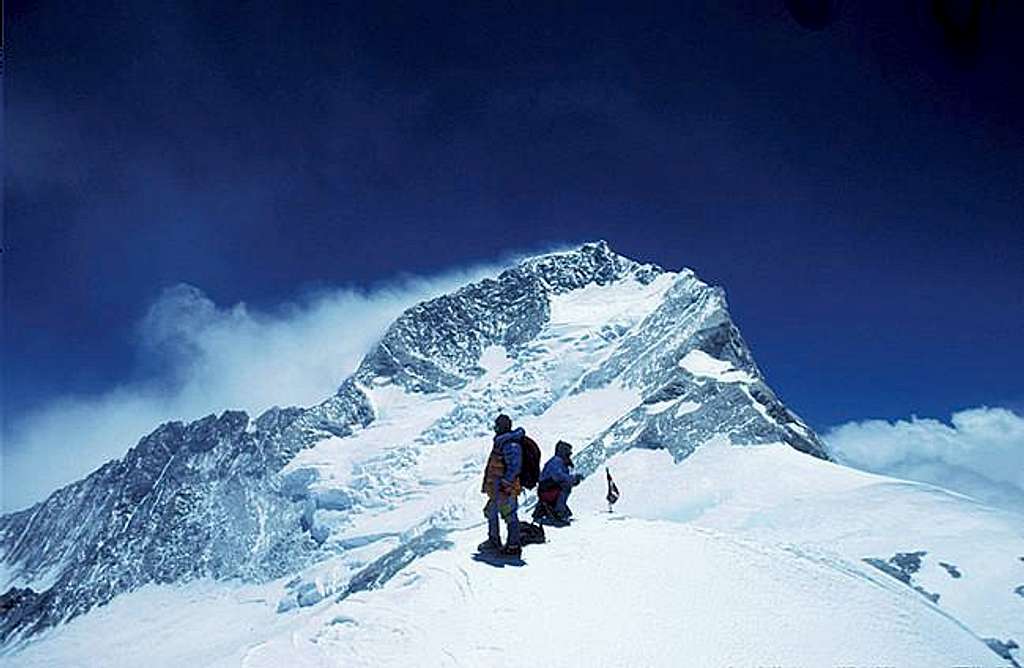 Makalu as seen from the...