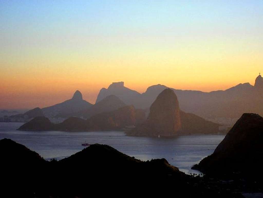 Look at back Rio de Janeiro...