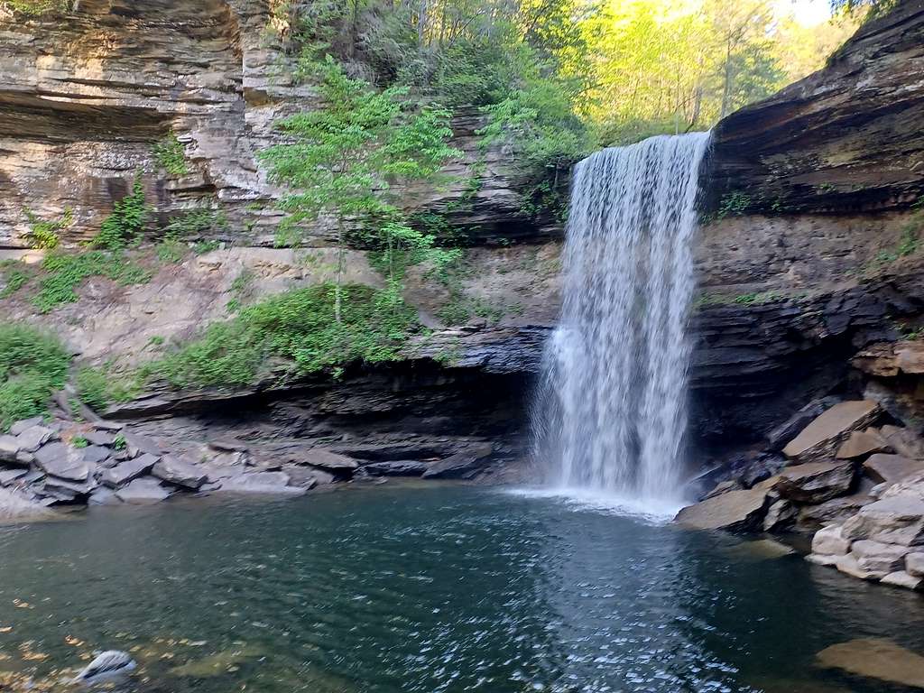 Greeder Fall Lower Greeter Falls - 50 Feet : Photos, Diagrams & Topos : SummitPost